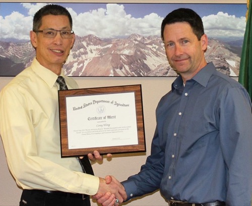 Local Forest Service employee wins prestigious award
